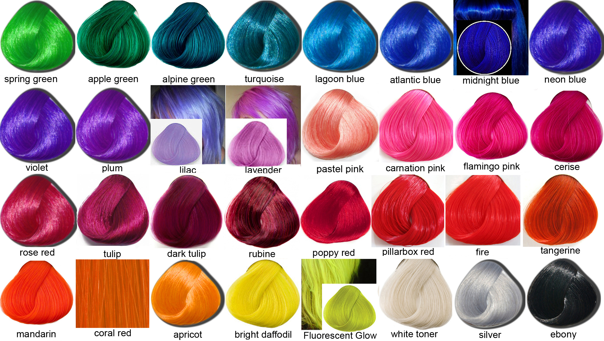 Temporary Pastel Hair Dye: Crazy Colour vs. La Riche 